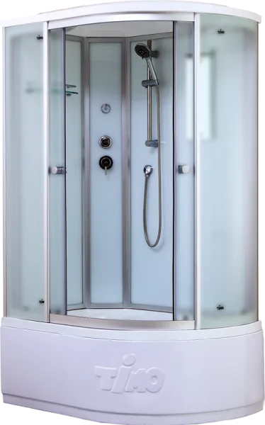 Душевая кабина Timo Standart T-6620SFL Silver Fabric L с высоким поддоном Sancos — Оригинал