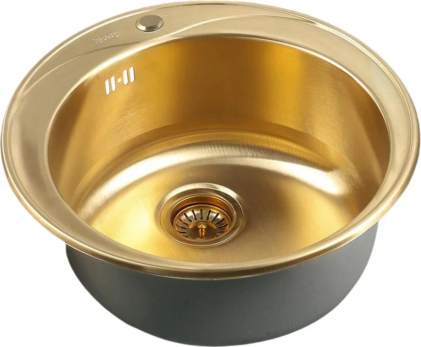 Мойка кухонная Zorg Inox PVD SZR-510/205 Bronze Sancos — официальный сайт