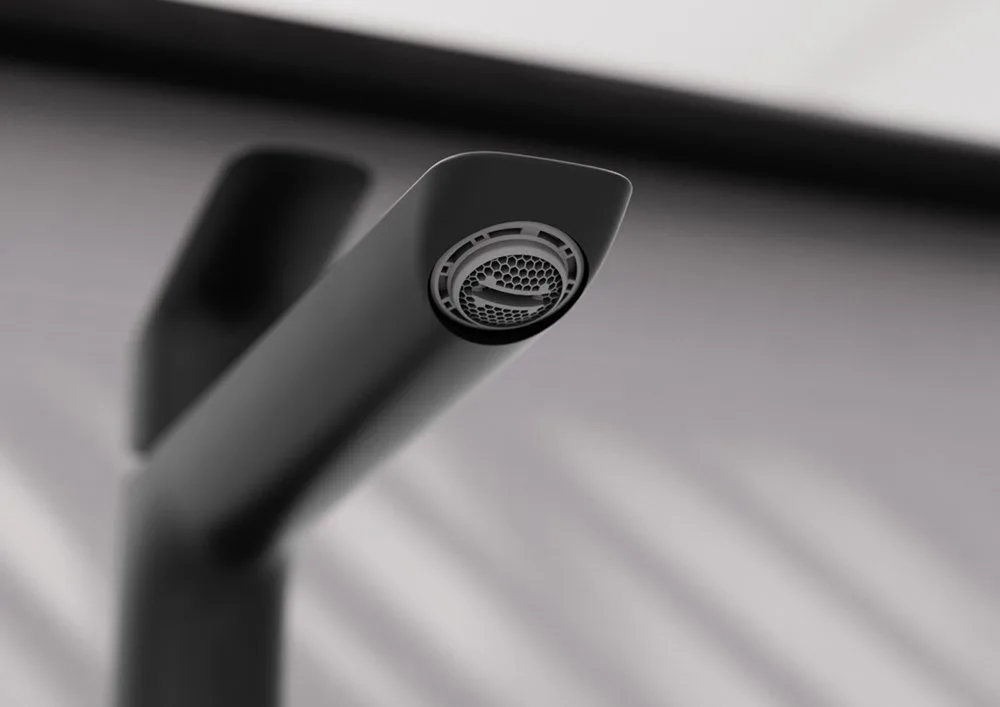 Смеситель для раковины Hansgrohe Logis 240 Fine 71257670 матовый черный Sancos — официальный сайт