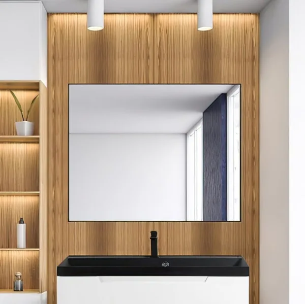 Зеркало BelBagno SPC-AL-1000-800 nero Sancos — Оригинал