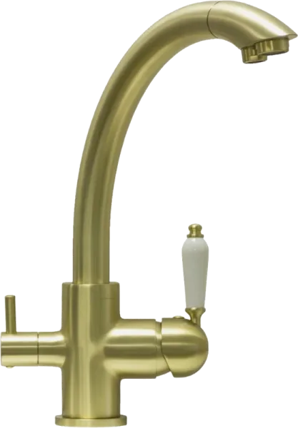 Смеситель для кухни Seaman Barcelone SSL-5382-LG light gold Sancos — Оригинал