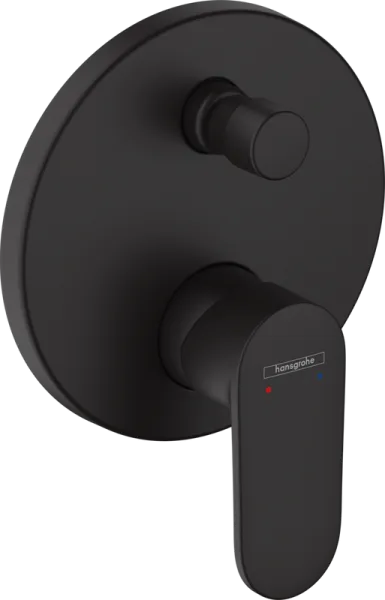 Встраиваемый смеситель Hansgrohe Vernis Blend 71467670 матовый черный Sancos — Оригинал