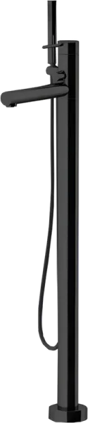 Напольный смеситель для ванны с душем Gattoni Circle One 9008/90NO, nero opaco Sancos — Оригинал