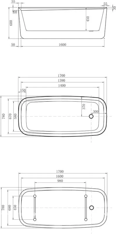 Акриловая ванна Allen Brau Infinity 3 170x80 см, отдельностоящая, белая матовая, овальная, на ножках Sancos — официальный сайт