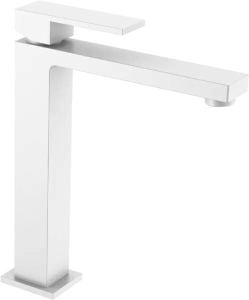 Смеситель для раковины Boheme Qubic 472-MW matt white Sancos — Оригинал