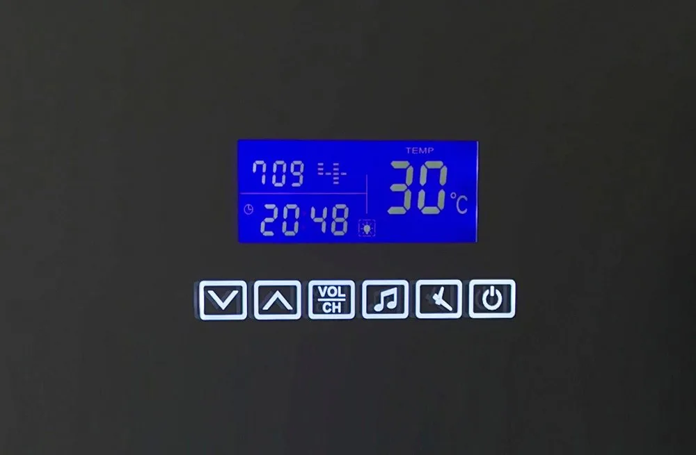 Зеркало круглое BelBagno SPC-RNG-800-LED-TCH-RAD с bluetooth, термометром и радио Sancos — официальный сайт