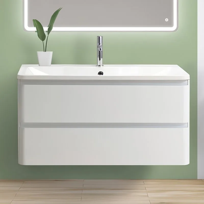 Тумба под раковину без столешницы BelBagno Albano 80 подвесная, bianco lucido Sancos — официальный сайт