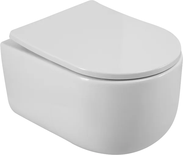 Унитаз подвесной BelBagno Soft BB084CH-TOR BB2031SC с микролифтом, безободковый, белый Sancos — Оригинал