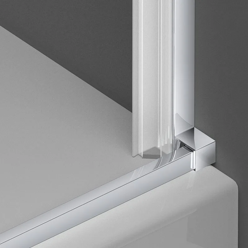 Душевая дверь в нишу Vincea Alpha VDP-3AL850CL 85 см, стекло прозрачное, хром Sancos — официальный сайт