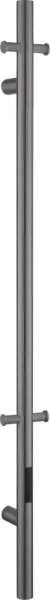 Полотенцесушитель электрический Boheme Uno 726-GM 150x12, gun metal Sancos — Оригинал