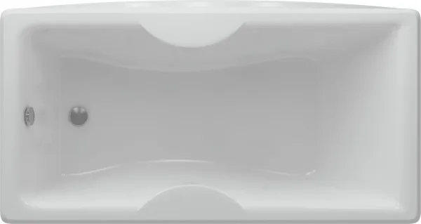 Акриловая ванна AQUATEK Феникс FEN190-0000078 190x90 см, пристенная, белая, с каркасом, с экраном Sancos — Оригинал