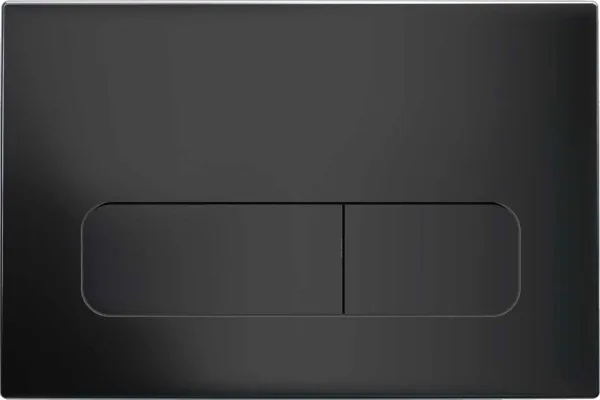 Кнопка смыва Vincea VFP-002MB матовая черная Sancos — Оригинал