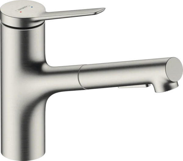 Смеситель для кухни Hansgrohe Zesis M33 74800800 сталь Sancos — Оригинал