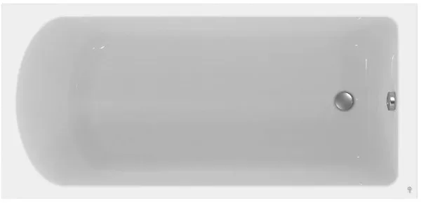 Акриловая ванна Ideal Standard Hotline K865901 без опоры 170x70 см, пристенная, euro white  Sancos — Оригинал