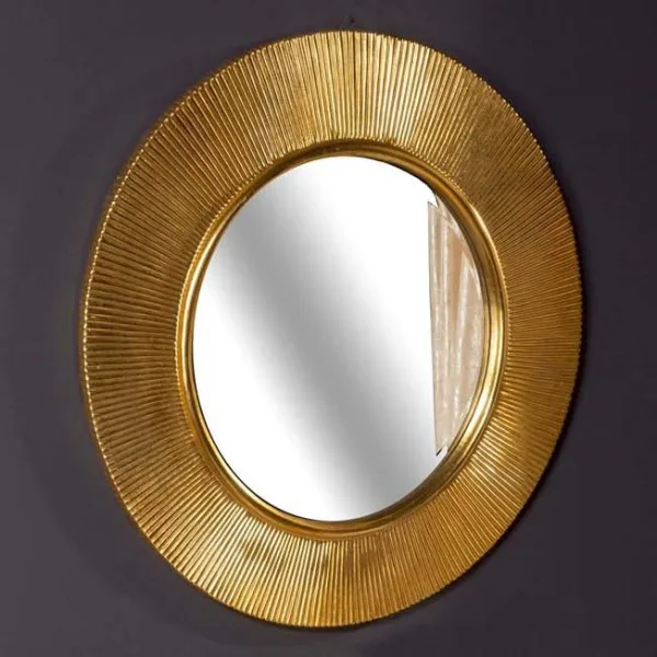 Зеркало круглое Armadi Art NeoArt Shine золото Sancos — Оригинал