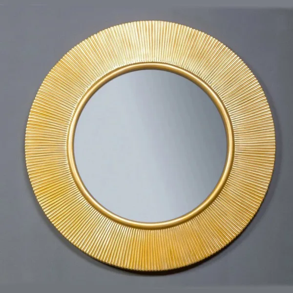 Зеркало круглое Armadi Art NeoArt Shine золото, с подсветкой Sancos — Оригинал