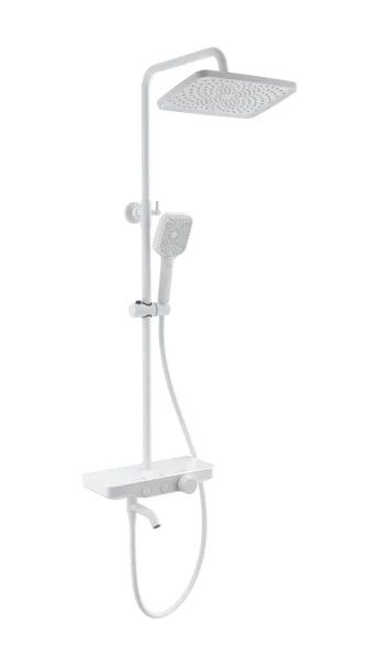 Душевая стойка Wonzon & Woghand WW-B3099-A-MW, матовая белая Sancos — Оригинал