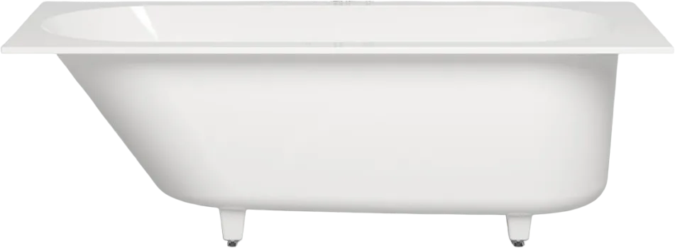 Ванна из искусственного камня Salini Ornella Kit S-Sense 170x75 см, встраиваемая, матовая белая, на  Sancos — официальный сайт