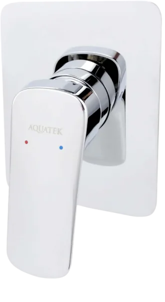 Встраиваемый смеситель AQUATEK Вега AQ1066CR хром Sancos — Оригинал