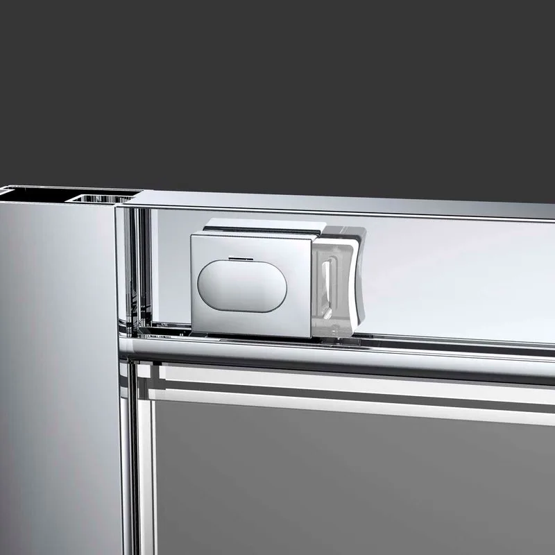 Душевая дверь в нишу Vincea Alpha VDS-3AL110CL 110 см, стекло прозрачное, хром Sancos — официальный сайт