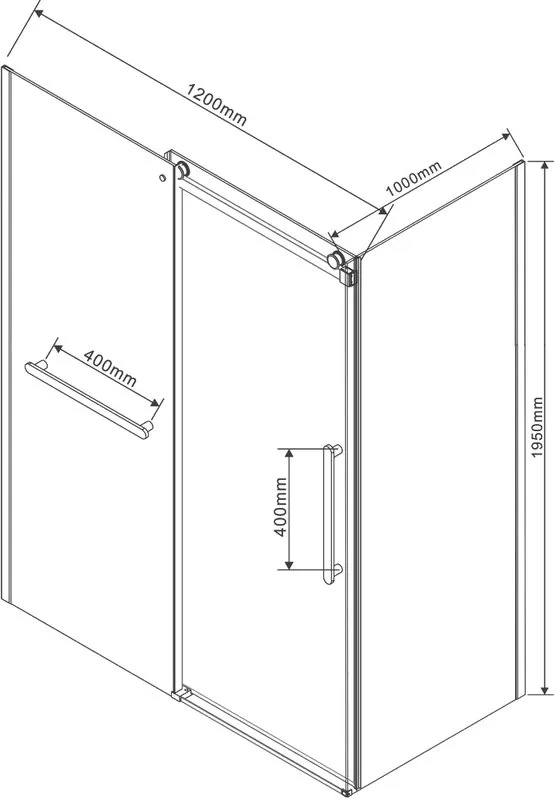 Душевой уголок Vincea Como Soft VSR-1CS1012CLB 120x100 см профиль черный, стекло прозрачное Sancos — официальный сайт