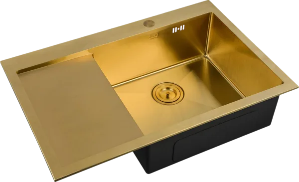 Мойка кухонная Zorg Inox PVD SZR-7851-R Bronze Sancos — Оригинал