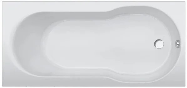 Акриловая ванна AM.PM X-Joy W88A-150-070W-A без опоры 150x70 см, пристенная, белая Sancos — Оригинал