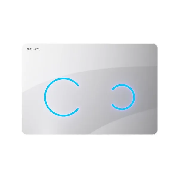 Кнопка смыва AM.PM Touch Pro I0450B01 белая глянцевая Sancos — Оригинал