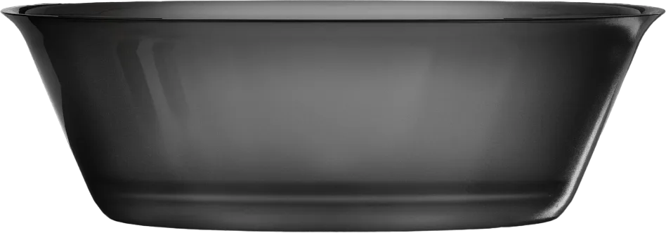 Акриловая ванна Abber Kristall AT9707 Onyx 170x75 см, отдельностоящая, черная, овальная, с донным кл Sancos — официальный сайт