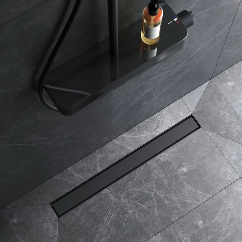 Душевой трап (лоток) AM.PM MasterFlow Tile 70 см, черный матовый Sancos — официальный сайт
