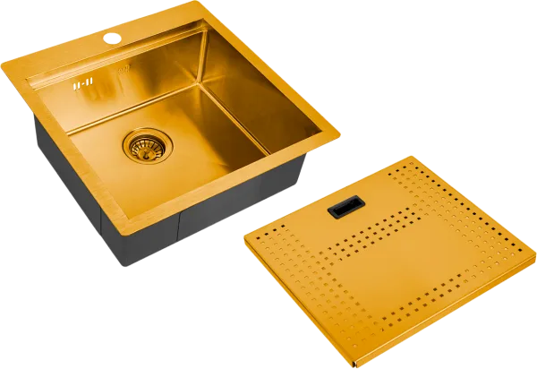 Мойка кухонная Zorg Master N-5152 Bronze Sancos — Оригинал