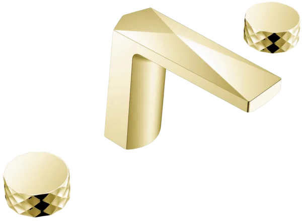 Смеситель для раковины Boheme Venturo 150-MG-DIAMOND матовое золото Sancos — Оригинал