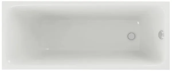 Акриловая ванна AQUATEK Мия EFVA150 MIY150-0000001 без опоры 150x70 см, пристенная, белая Sancos — Оригинал