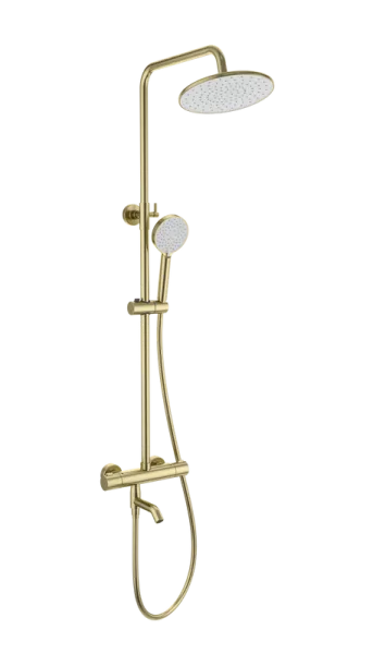 Душевая стойка Wonzon & Woghand INN 4 WW-B3047-A1-BG, брашированное золото Sancos — Оригинал
