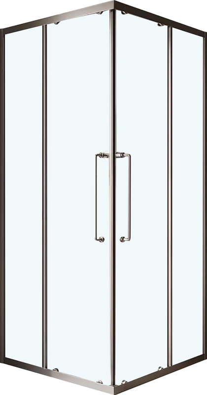 Душевой уголок Cezares Relax RELAX-304-A-2-80-C-GM 80x80, профиль оружейная сталь Sancos — официальный сайт
