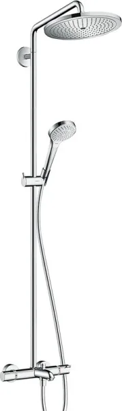Душевая стойка Hansgrohe Croma Select 280 Air 1jet Showerpipe, с термостатом Sancos — Оригинал