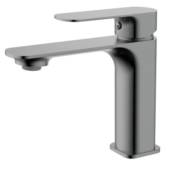 Смеситель для раковины металл Gun Metal, AQUAme Monza AQM6310GM Sancos — Оригинал