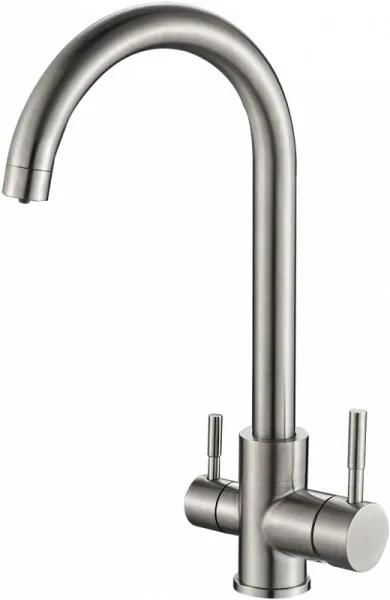 Смеситель для кухни Steel Hammer SH 713 INOX Sancos — Оригинал