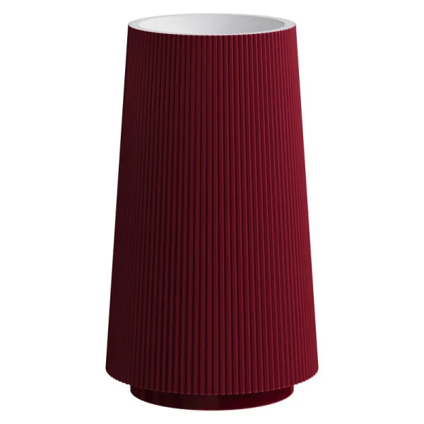 Раковина Boheme Torre Corian 48х48х85 Burgundy, напольная Sancos — Оригинал