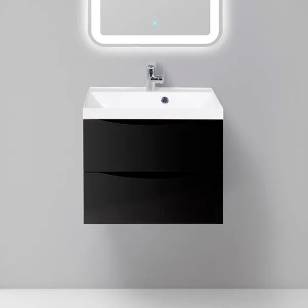 Тумба под раковину без столешницы BelBagno Marino 60 nero lucido Sancos — Оригинал
