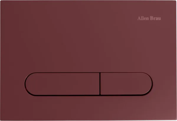 Кнопка смыва Allen Brau Project Color 9.2PR01.BD бордо Sancos — Оригинал
