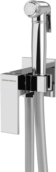Гигиенический душ KERAMA MARAZZI Fioretto V253CR442RUKM со смесителем, С ВНУТРЕННЕЙ ЧАСТЬЮ, хром Sancos — Оригинал