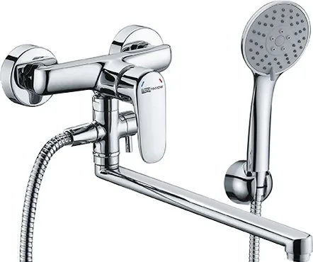 Смеситель с длинным изливом для ванны Wasserkraft Vils 5602L Sancos — Оригинал