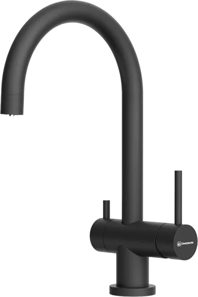 Смеситель для кухни Omoikiri Yamada P-BL черный Sancos — Оригинал