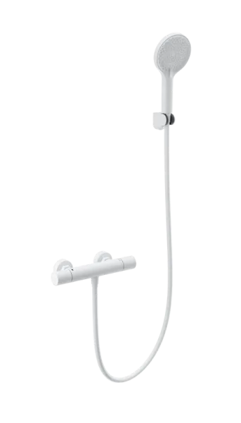 Термостатический смеситель Wonzon & Woghand WW-B3013-A-MW для душа, матовый белый Sancos — Оригинал