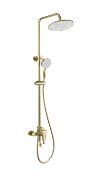 Душевая стойка Wonzon & Woghand WW-B2168-A-BG, брашированное золото Sancos — Оригинал