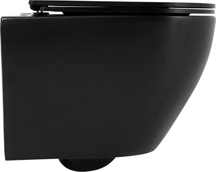 Крышка-сиденье BelBagno Colorato BB062SC-MB матовая черная Sancos — официальный сайт