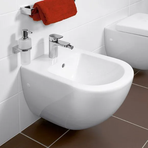 Биде подвесное Villeroy & Boch Subway 2.0 5400 00R1 alpin, Сeramicplus Sancos — официальный сайт