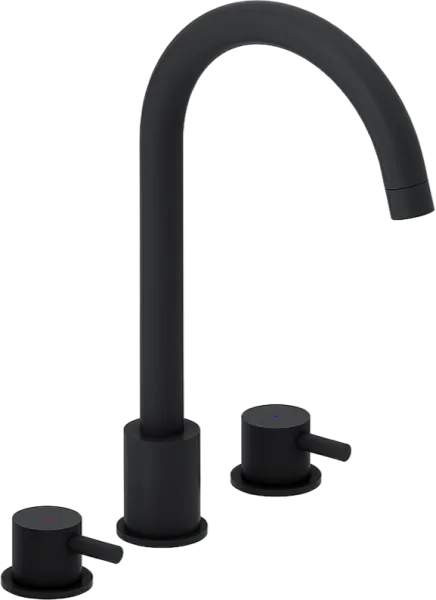 Смеситель для раковины Damixa Scandinavian Pure 360200300 черный Sancos — Оригинал