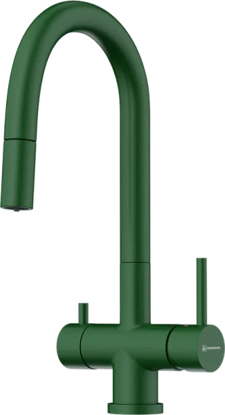 Смеситель для кухни Omoikiri Akita-S-RG royal green Sancos — Оригинал